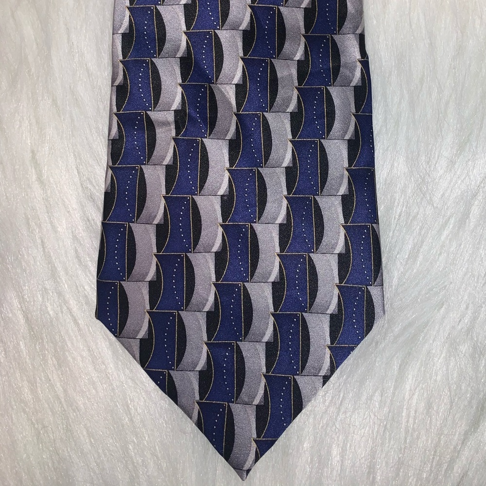 Stafford silk blue tie B
